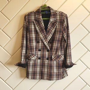 Apt. 9 size 8 plaid blazer